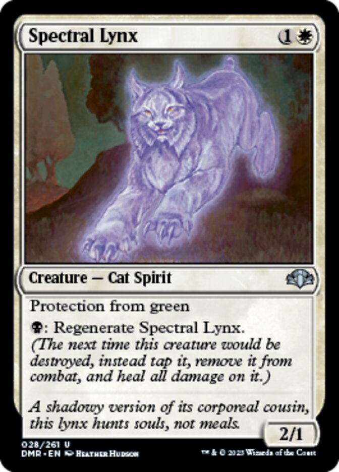 Spectral Lynx [Dominaria Remastered] | Nerdhalla Games