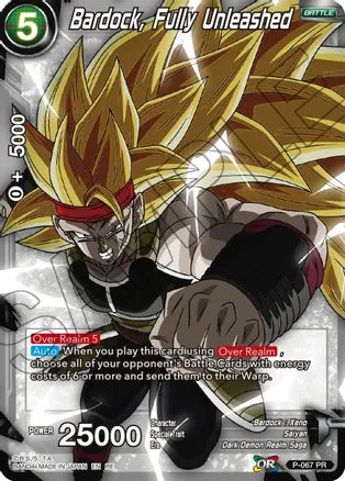 Bardock, Fully Unleashed [P-067] | Nerdhalla Games