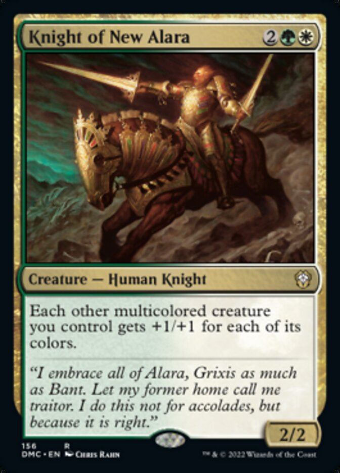 Knight of New Alara [Dominaria United Commander] | Nerdhalla Games