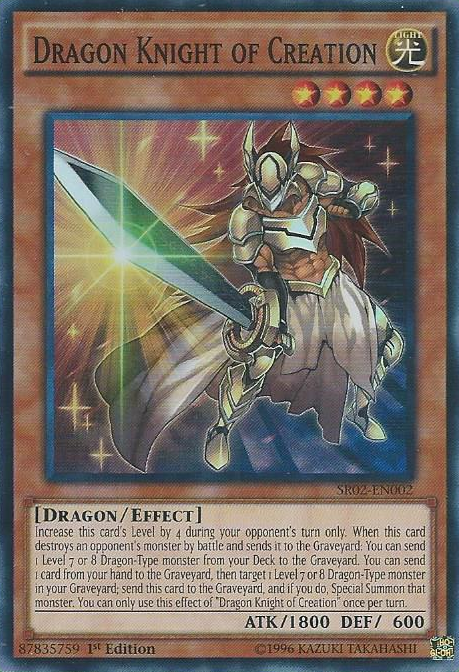 Dragon Knight of Creation [SR02-EN002] Super Rare | Nerdhalla Games