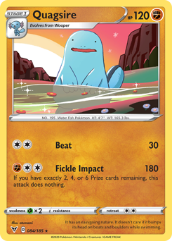 Quagsire (084/185) [Sword & Shield: Vivid Voltage] | Nerdhalla Games