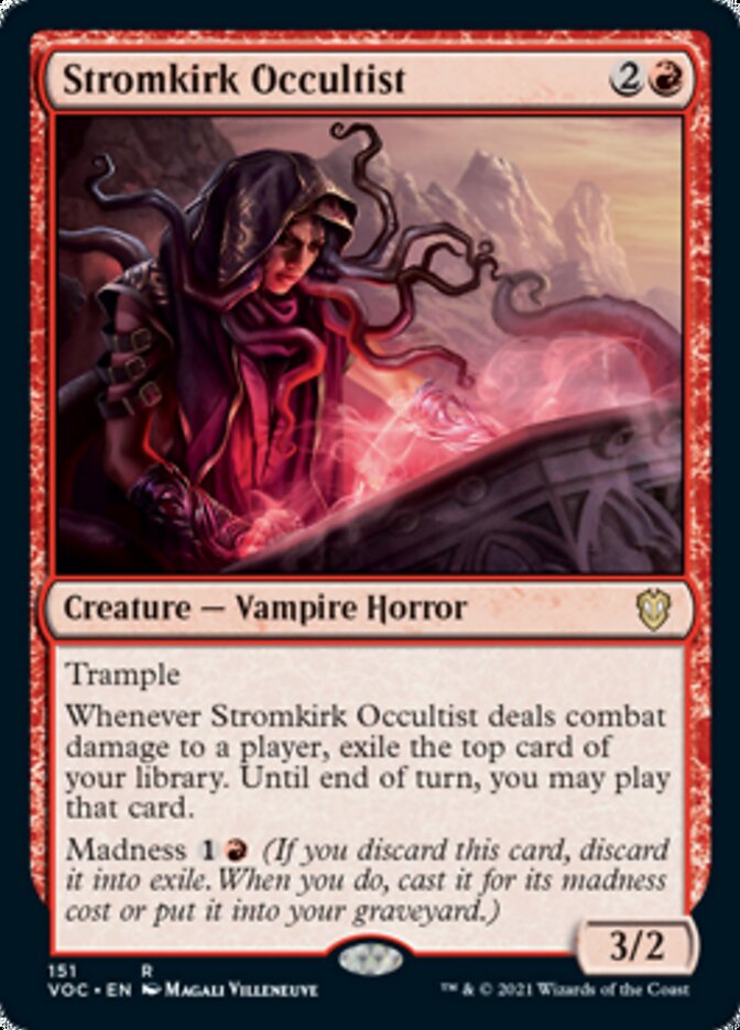 Stromkirk Occultist [Innistrad: Crimson Vow Commander] | Nerdhalla Games