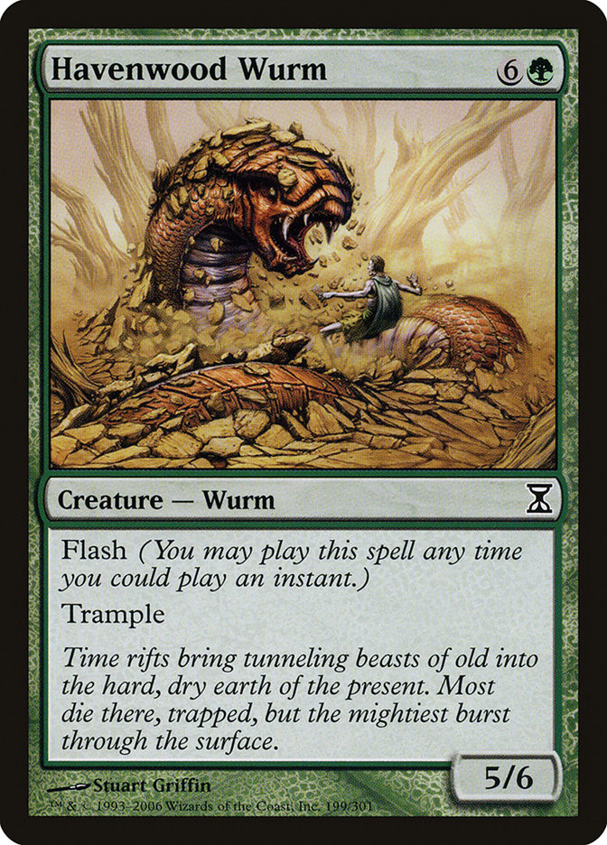 Havenwood Wurm [Time Spiral] | Nerdhalla Games