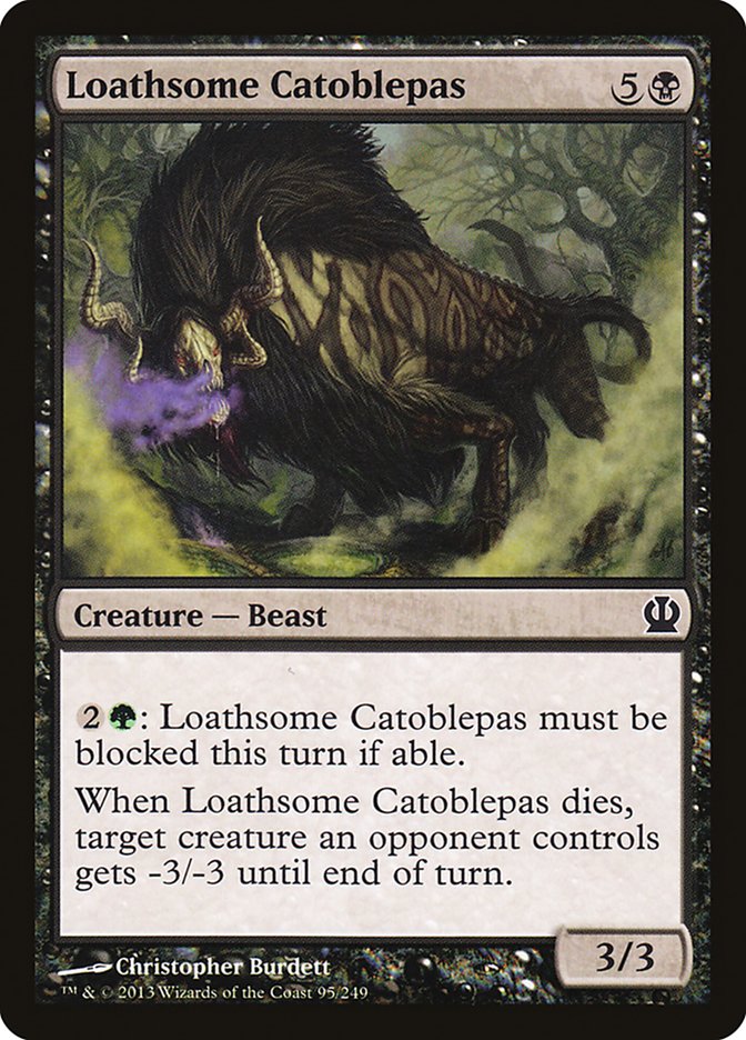 Loathsome Catoblepas [Theros] | Nerdhalla Games