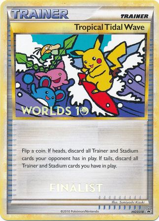 Tropical Tidal Wave (HGSS18) (Finalist) [HeartGold & SoulSilver: Black Star Promos] | Nerdhalla Games