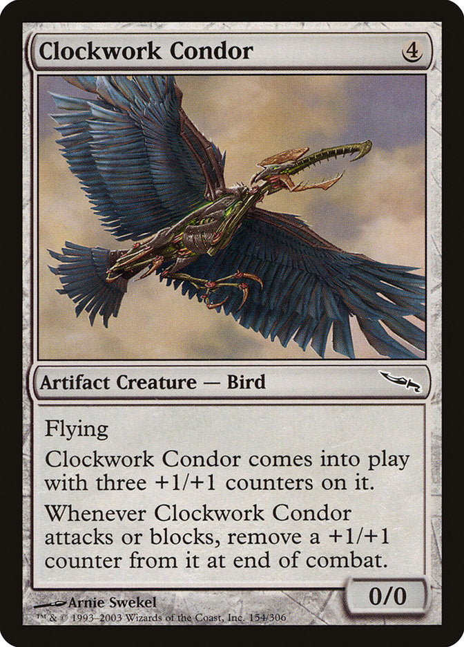 Clockwork Condor [Mirrodin] | Nerdhalla Games