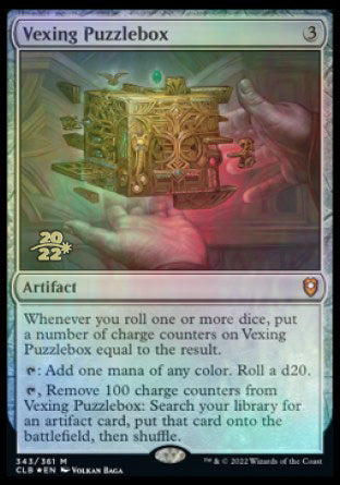 Vexing Puzzlebox [Commander Legends: Battle for Baldur's Gate Prerelease Promos] | Nerdhalla Games