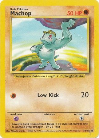 Machop (52/102) [Base Set Unlimited] | Nerdhalla Games