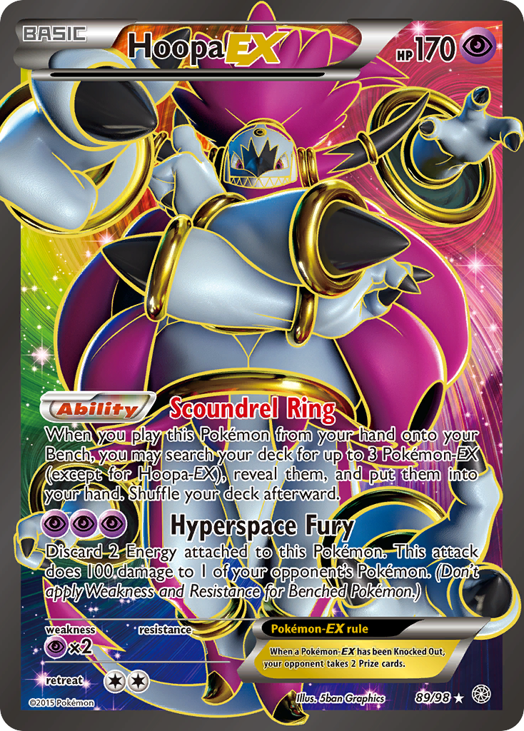 Hoopa EX (89/98) [XY: Ancient Origins] | Nerdhalla Games