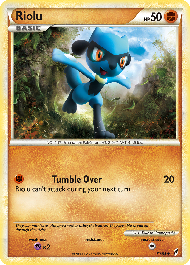 Riolu (50/95) [HeartGold & SoulSilver: Call of Legends] | Nerdhalla Games