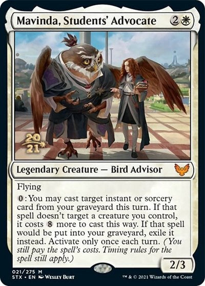 Mavinda, Students' Advocate [Strixhaven: School of Mages Prerelease Promos] | Nerdhalla Games