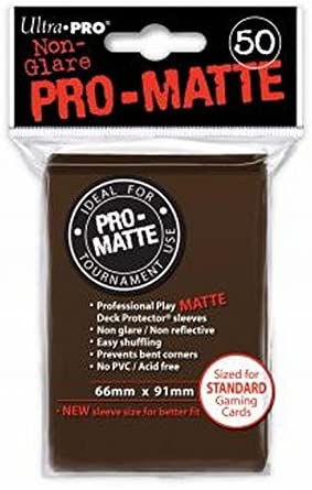 Ultra Pro Matte Sleeves 50ct | Nerdhalla Games