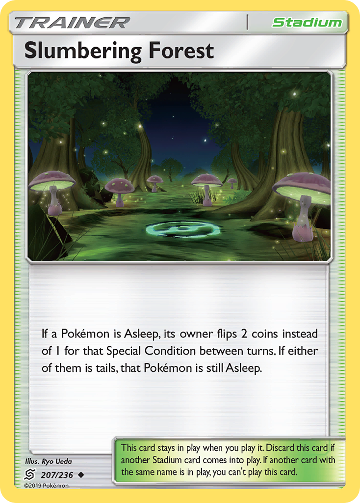 Slumbering Forest (207/236) [Sun & Moon: Unified Minds] | Nerdhalla Games