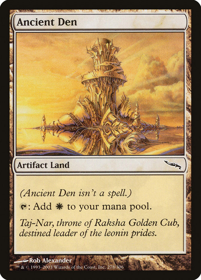 Ancient Den [Mirrodin] | Nerdhalla Games