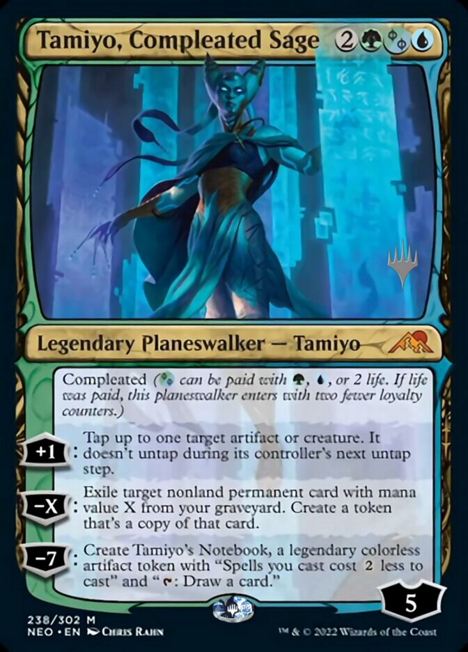 Tamiyo, Compleated Sage (Promo Pack) [Kamigawa: Neon Dynasty Promos] | Nerdhalla Games