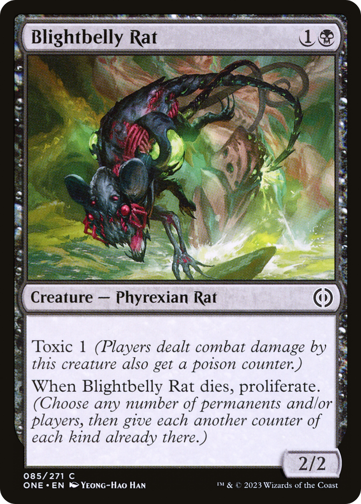 Blightbelly Rat [Phyrexia: All Will Be One] | Nerdhalla Games