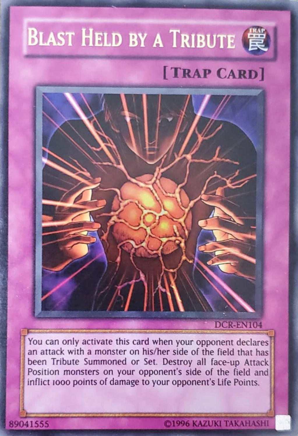 Blast Held by a Tribute [DCR-EN104] Ultra Rare | Nerdhalla Games