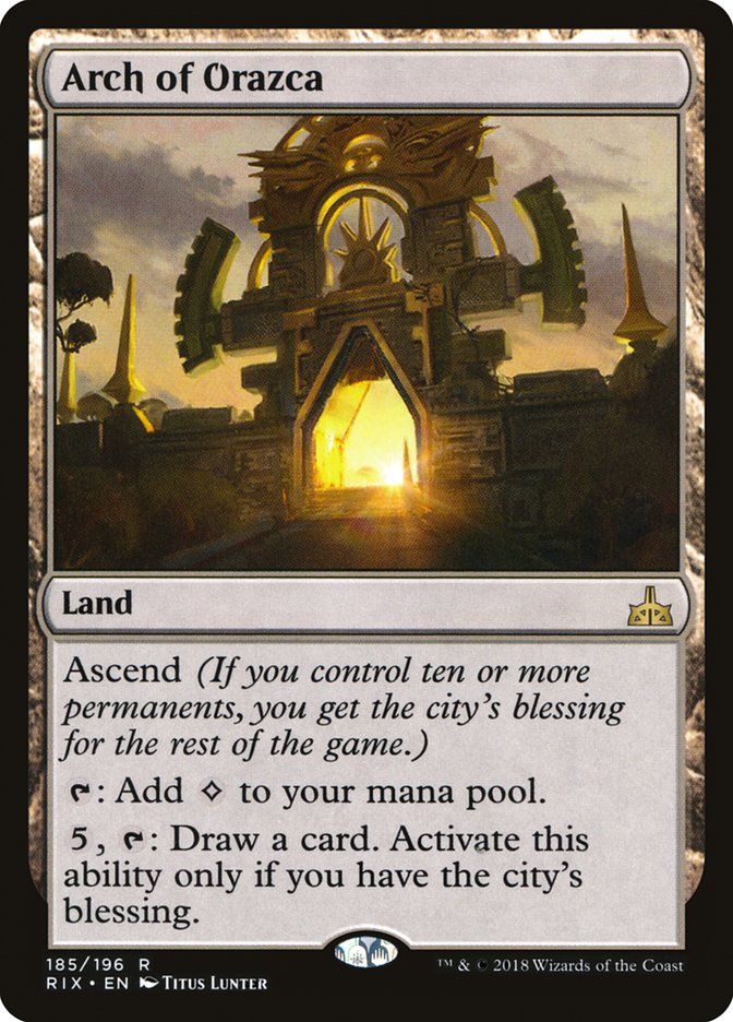 Arch of Orazca [Rivals of Ixalan] | Nerdhalla Games