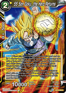 SS Son Goku, the Hero Returns (Common) [BT13-096] | Nerdhalla Games