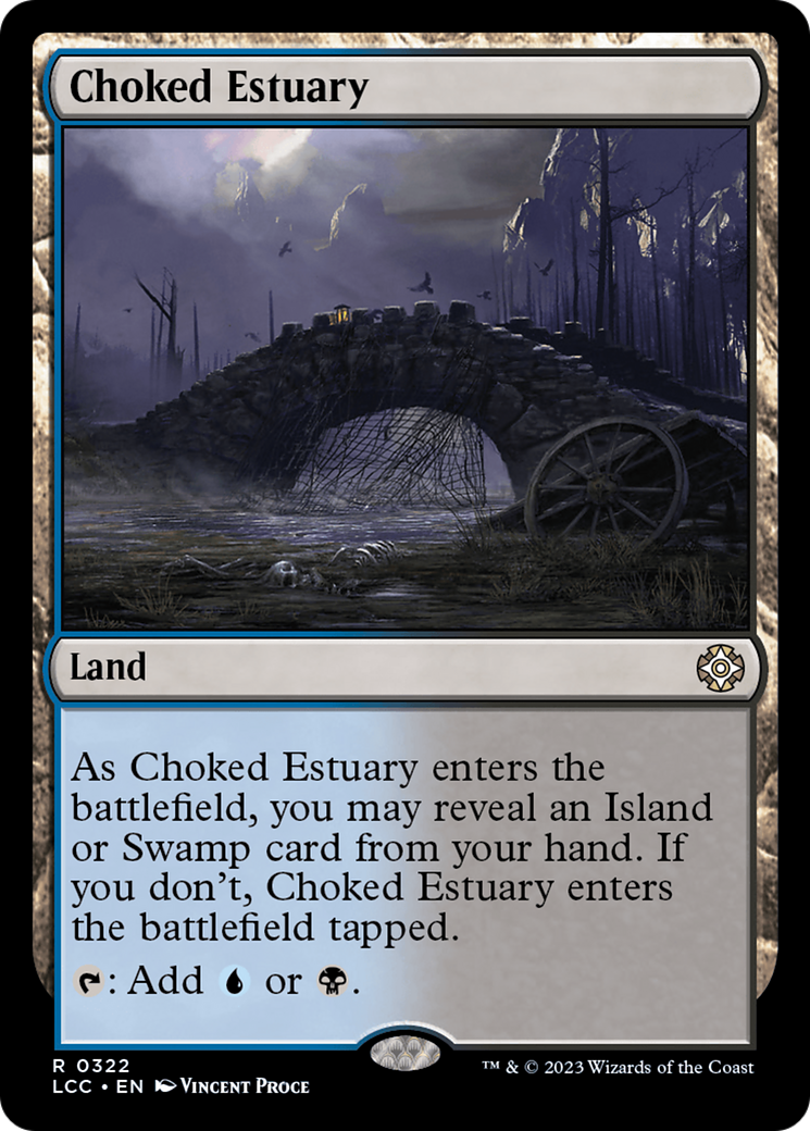 Choked Estuary [The Lost Caverns of Ixalan Commander] | Nerdhalla Games