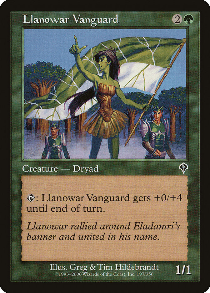 Llanowar Vanguard [Invasion] | Nerdhalla Games