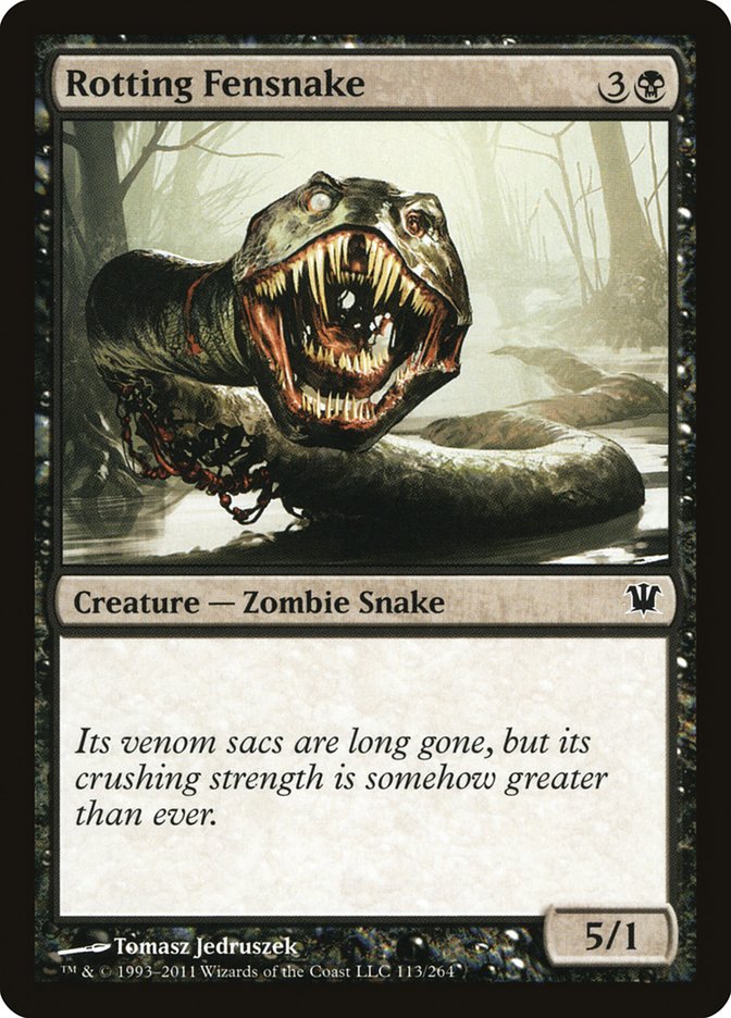 Rotting Fensnake [Innistrad] | Nerdhalla Games