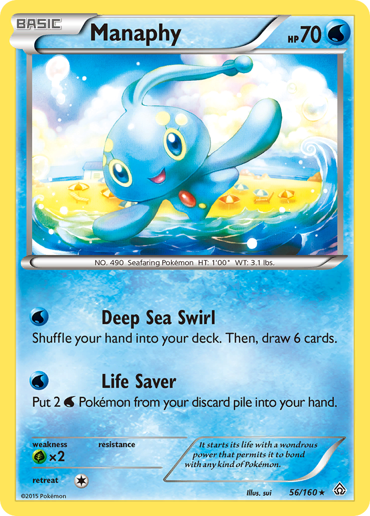 Manaphy (56/160) [XY: Primal Clash] | Nerdhalla Games