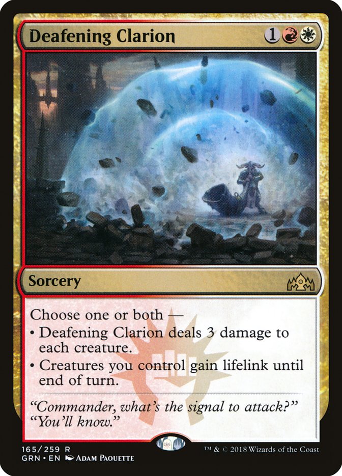 Deafening Clarion [Guilds of Ravnica] | Nerdhalla Games