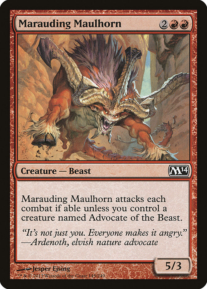 Marauding Maulhorn [Magic 2014] | Nerdhalla Games