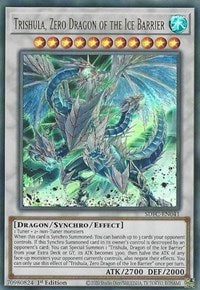 Trishula, Zero Dragon of the Ice Barrier [SDFC-EN041] Ultra Rare | Nerdhalla Games