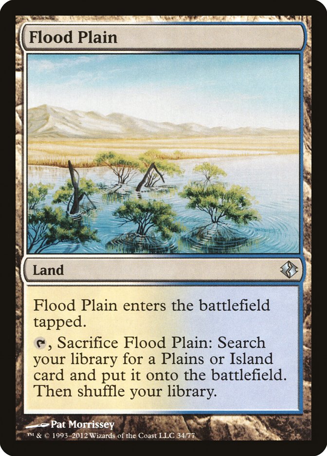 Flood Plain [Duel Decks: Venser vs. Koth] | Nerdhalla Games