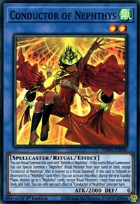 Conductor of Nephthys [PHRA-EN030] Super Rare | Nerdhalla Games