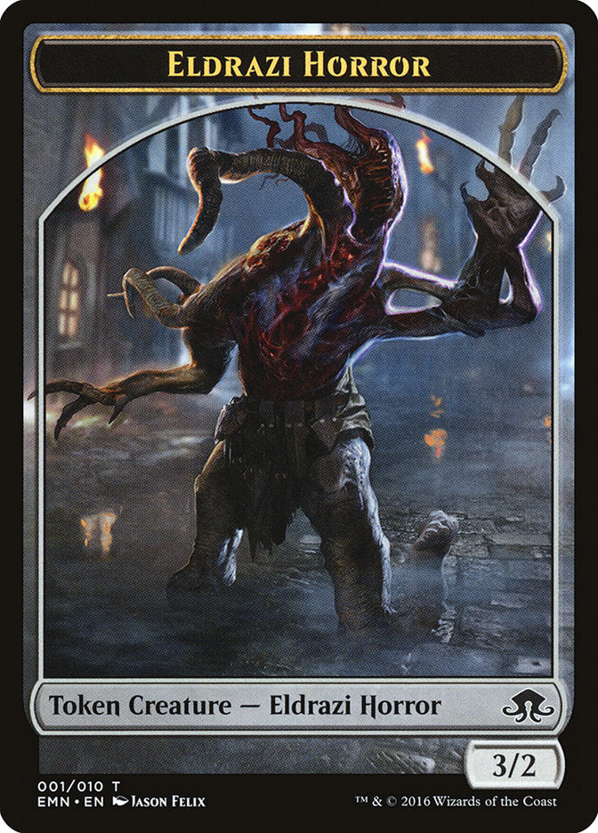 Eldrazi Horror [Eldritch Moon Tokens] | Nerdhalla Games