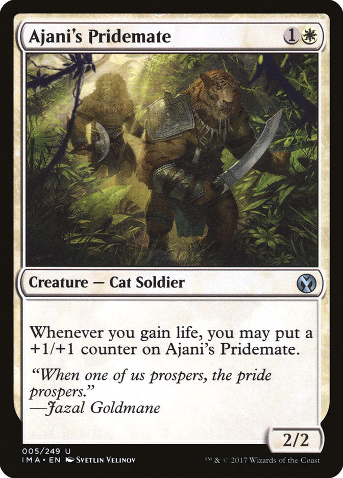 Ajani's Pridemate [Iconic Masters] | Nerdhalla Games