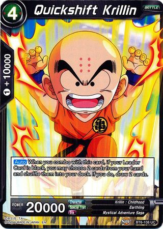 Quickshift Krillin [BT6-108] | Nerdhalla Games