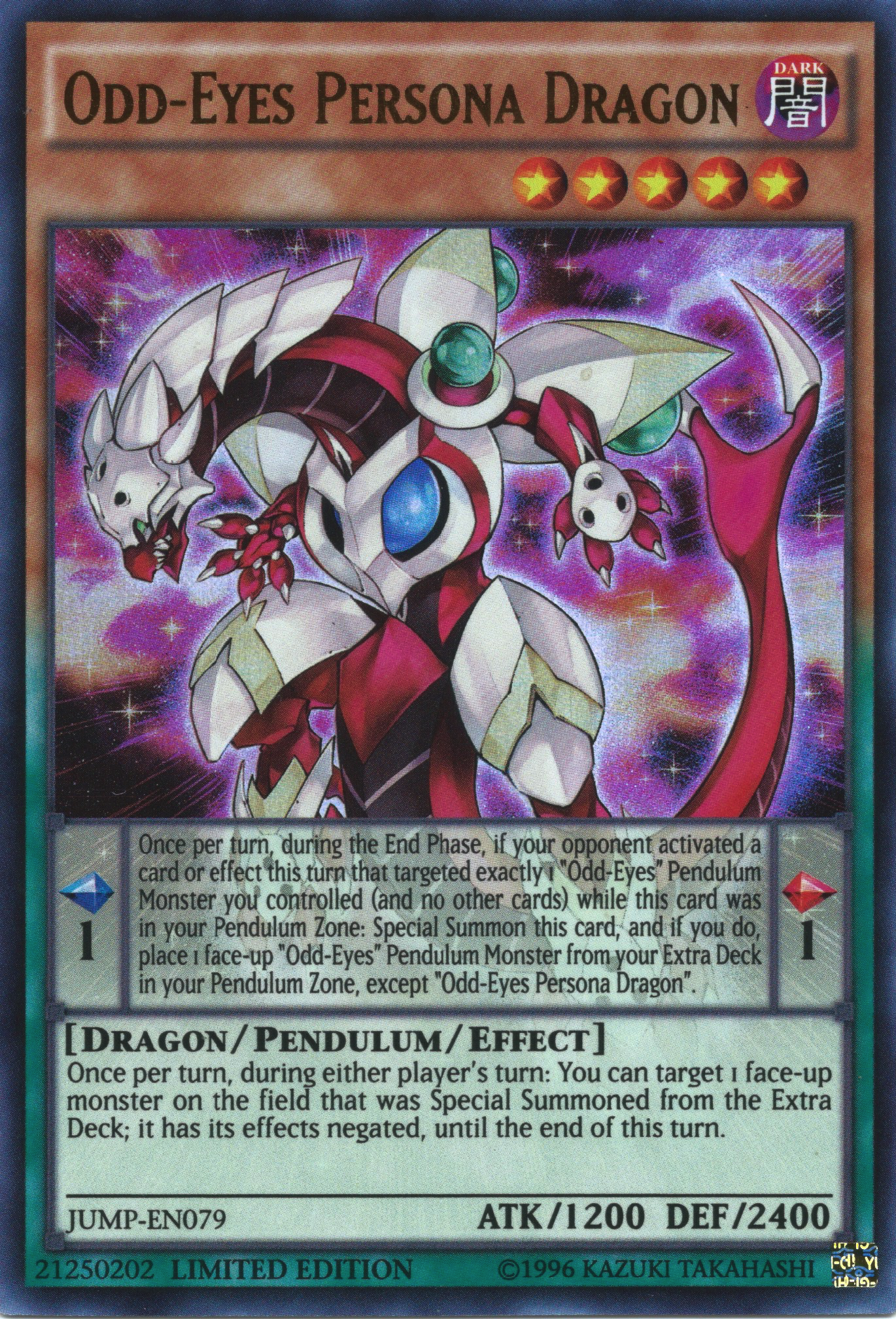 Odd-Eyes Persona Dragon [JUMP-EN079] Ultra Rare | Nerdhalla Games