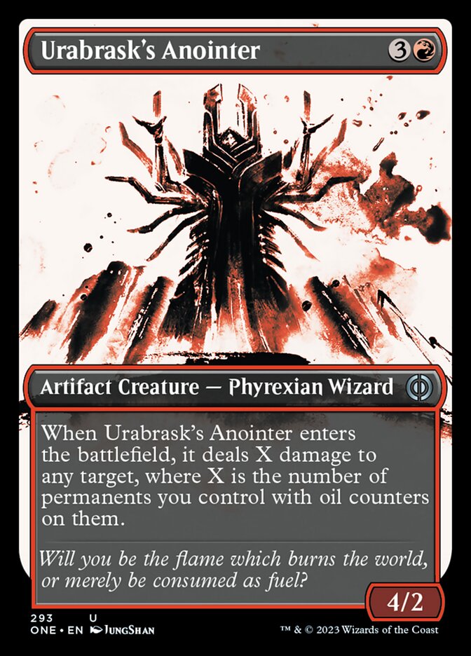 Urabrask's Anointer (Showcase Ichor) [Phyrexia: All Will Be One] | Nerdhalla Games