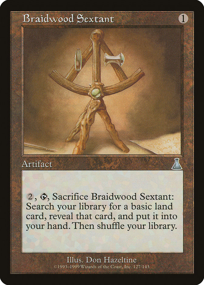 Braidwood Sextant [Urza's Destiny] | Nerdhalla Games