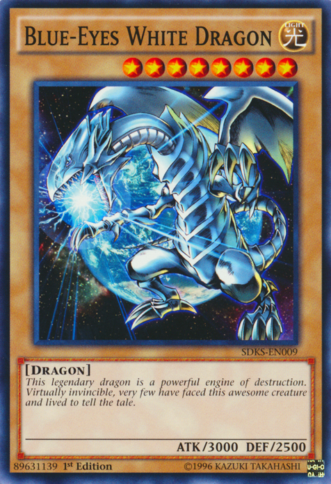 Blue-Eyes White Dragon [SDKS-EN009] Common | Nerdhalla Games