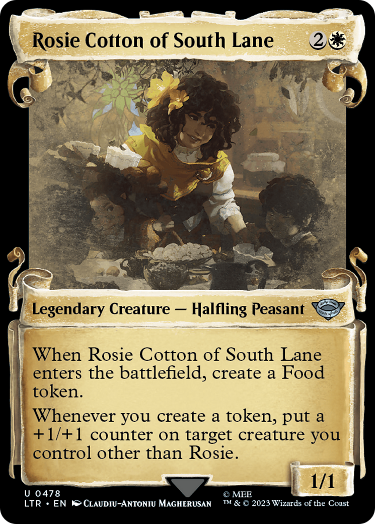 Rosie Cotton of South Lane [The Lord of the Rings: Tales of Middle-Earth Showcase Scrolls] | Nerdhalla Games