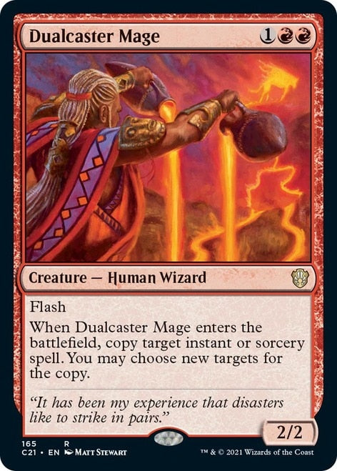 Dualcaster Mage [Commander 2021] | Nerdhalla Games