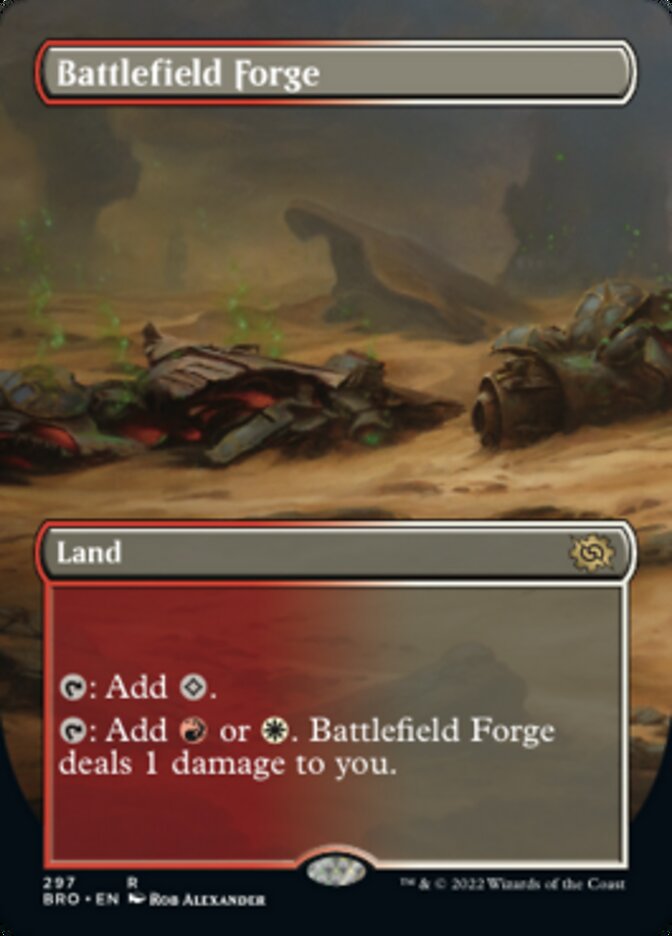 Battlefield Forge (Borderless Alternate Art) [The Brothers' War] | Nerdhalla Games