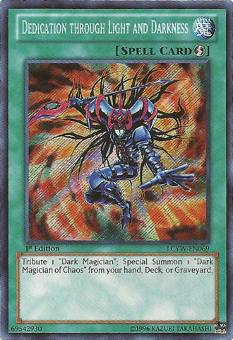 Dedication through Light and Darkness [LCYW-EN069] Secret Rare | Nerdhalla Games