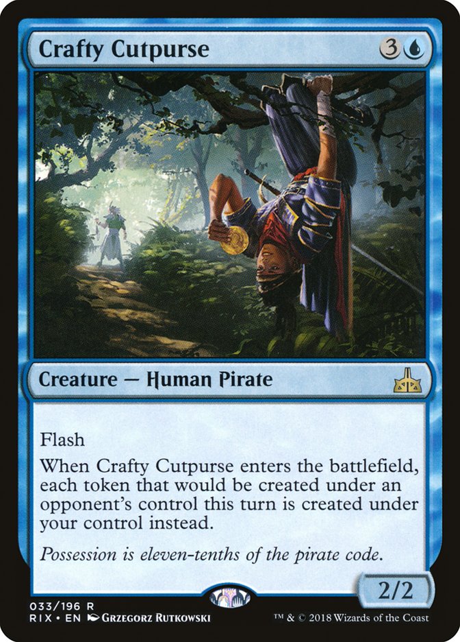 Crafty Cutpurse [Rivals of Ixalan] | Nerdhalla Games