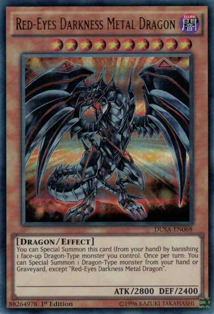 Red-Eyes Darkness Metal Dragon [DUSA-EN068] Ultra Rare | Nerdhalla Games