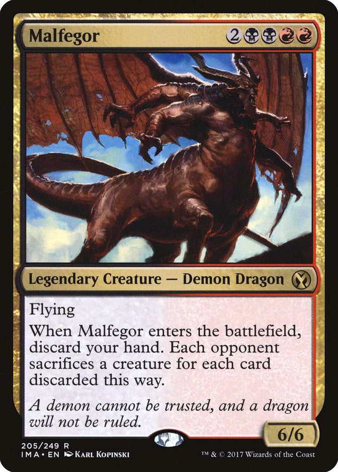 Malfegor [Iconic Masters] | Nerdhalla Games