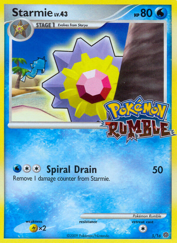 Starmie (5/16) [Pokémon Rumble] | Nerdhalla Games