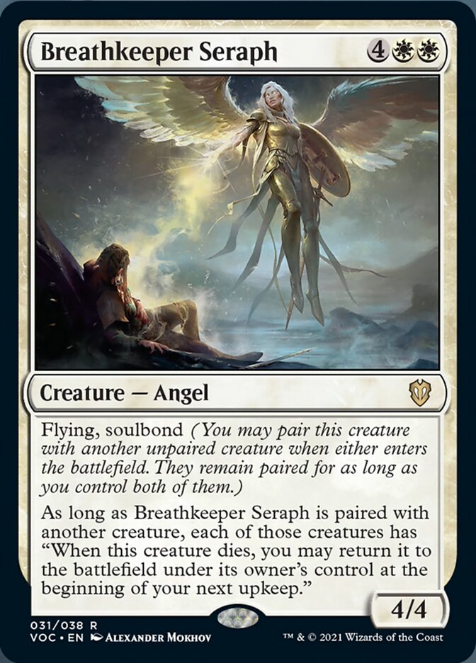 Breathkeeper Seraph [Innistrad: Crimson Vow Commander] | Nerdhalla Games