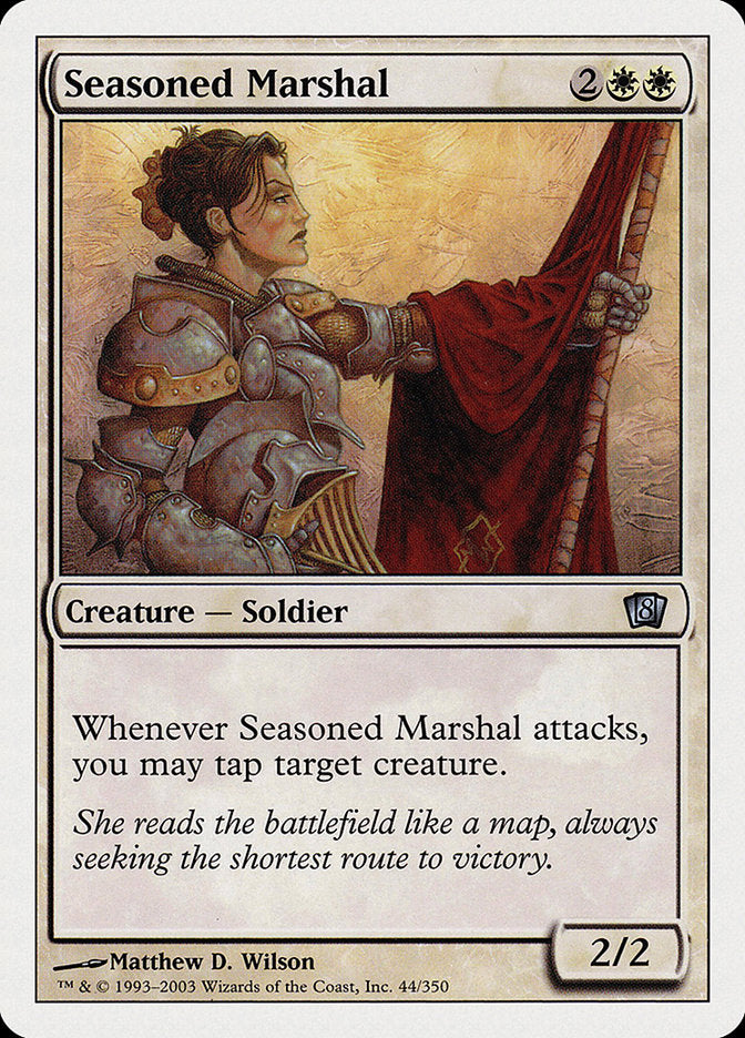 Seasoned Marshal [Eighth Edition] | Nerdhalla Games