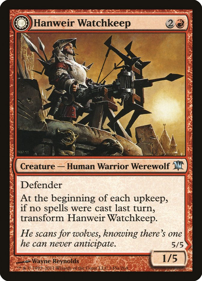 Hanweir Watchkeep // Bane of Hanweir [Innistrad] | Nerdhalla Games